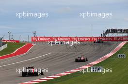 Daniel Ricciardo (AUS) Red Bull Racing RB10. 02.11.2014. Formula 1 World Championship, Rd 17, United States Grand Prix, Austin, Texas, USA, Race Day.