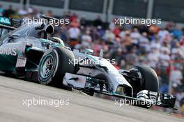 Lewis Hamilton (GBR), Mercedes AMG F1 Team  02.11.2014. Formula 1 World Championship, Rd 17, United States Grand Prix, Austin, Texas, USA, Race Day.