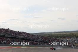 Kimi Raikkonen (FIN), Scuderia Ferrari  02.11.2014. Formula 1 World Championship, Rd 17, United States Grand Prix, Austin, Texas, USA, Race Day.