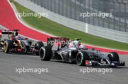 Esteban Gutierrez (MEX), Sauber F1 Team  02.11.2014. Formula 1 World Championship, Rd 17, United States Grand Prix, Austin, Texas, USA, Race Day.