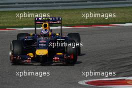 Daniel Ricciardo (AUS) Red Bull Racing RB10. 02.11.2014. Formula 1 World Championship, Rd 17, United States Grand Prix, Austin, Texas, USA, Race Day.