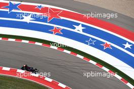 Daniil Kvyat (RUS) Scuderia Toro Rosso STR9. 01.11.2014. Formula 1 World Championship, Rd 17, United States Grand Prix, Austin, Texas, USA, Qualifying Day.