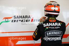 Nico Hulkenberg (GER) Sahara Force India F1. 01.11.2014. Formula 1 World Championship, Rd 17, United States Grand Prix, Austin, Texas, USA, Qualifying Day.