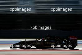 Romain Grosjean (FRA) Lotus F1 E22. 01.11.2014. Formula 1 World Championship, Rd 17, United States Grand Prix, Austin, Texas, USA, Qualifying Day.