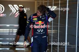 Sebastian Vettel (GER) Red Bull Racing. 01.11.2014. Formula 1 World Championship, Rd 17, United States Grand Prix, Austin, Texas, USA, Qualifying Day.