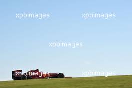 Kimi Raikkonen (FIN) Ferrari F14-T. 01.11.2014. Formula 1 World Championship, Rd 17, United States Grand Prix, Austin, Texas, USA, Qualifying Day.