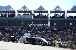 Valtteri Bottas (FIN) Williams FW36. 01.11.2014. Formula 1 World Championship, Rd 17, United States Grand Prix, Austin, Texas, USA, Qualifying Day.