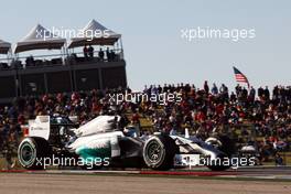 Lewis Hamilton (GBR) Mercedes AMG F1 W05. 01.11.2014. Formula 1 World Championship, Rd 17, United States Grand Prix, Austin, Texas, USA, Qualifying Day.