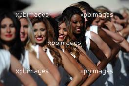 Grid girls. 01.11.2014. Formula 1 World Championship, Rd 17, United States Grand Prix, Austin, Texas, USA, Qualifying Day.