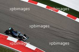 Lewis Hamilton (GBR) Mercedes AMG F1 W05. 01.11.2014. Formula 1 World Championship, Rd 17, United States Grand Prix, Austin, Texas, USA, Qualifying Day.