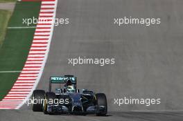 Lewis Hamilton (GBR) Mercedes AMG F1 W05. 01.11.2014. Formula 1 World Championship, Rd 17, United States Grand Prix, Austin, Texas, USA, Qualifying Day.