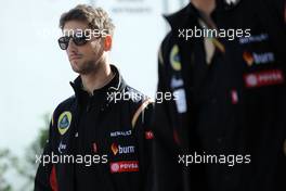 Romain Grosjean (FRA) Lotus F1 Team. 02.11.2014. Formula 1 World Championship, Rd 17, United States Grand Prix, Austin, Texas, USA, Race Day.