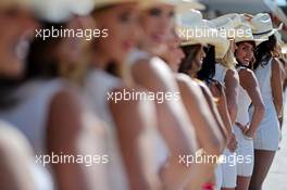 Grid girls. 02.11.2014. Formula 1 World Championship, Rd 17, United States Grand Prix, Austin, Texas, USA, Race Day.