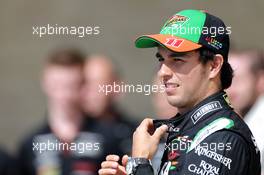 Sergio Perez (MEX), Sahara Force India  02.11.2014. Formula 1 World Championship, Rd 17, United States Grand Prix, Austin, Texas, USA, Race Day.