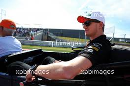 Nico Hulkenberg (GER) Sahara Force India F1 on the drivers parade. 02.11.2014. Formula 1 World Championship, Rd 17, United States Grand Prix, Austin, Texas, USA, Race Day.