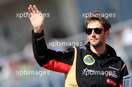 Romain Grosjean (FRA), Lotus F1 Team  02.11.2014. Formula 1 World Championship, Rd 17, United States Grand Prix, Austin, Texas, USA, Race Day.