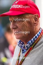 Niki Lauda (AUT) Mercedes Non-Executive Chairman. 02.11.2014. Formula 1 World Championship, Rd 17, United States Grand Prix, Austin, Texas, USA, Race Day.