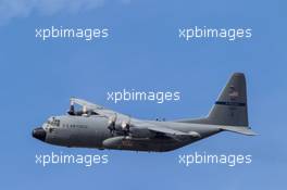 A US Air Force fly over. 02.11.2014. Formula 1 World Championship, Rd 17, United States Grand Prix, Austin, Texas, USA, Race Day.