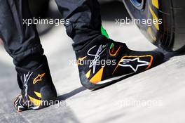 Sergio Perez (MEX), Sahara Force India  02.11.2014. Formula 1 World Championship, Rd 17, United States Grand Prix, Austin, Texas, USA, Race Day.