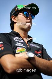 Sergio Perez (MEX), Sahara Force India  02.11.2014. Formula 1 World Championship, Rd 17, United States Grand Prix, Austin, Texas, USA, Race Day.