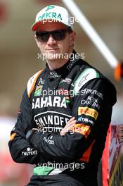 Nico Hulkenberg (GER), Sahara Force India  02.11.2014. Formula 1 World Championship, Rd 17, United States Grand Prix, Austin, Texas, USA, Race Day.