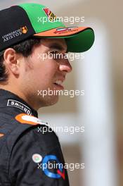 Sergio Perez (MEX), Sahara Force India  02.11.2014. Formula 1 World Championship, Rd 17, United States Grand Prix, Austin, Texas, USA, Race Day.