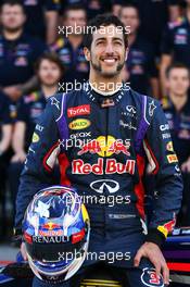 Daniel Ricciardo (AUS) Red Bull Racing at a team photograph. 02.11.2014. Formula 1 World Championship, Rd 17, United States Grand Prix, Austin, Texas, USA, Race Day.