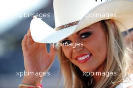 Grid girl. 02.11.2014. Formula 1 World Championship, Rd 17, United States Grand Prix, Austin, Texas, USA, Race Day.