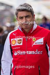 Marco Mattiacci (ITA) Ferrari Team Principal. 02.11.2014. Formula 1 World Championship, Rd 17, United States Grand Prix, Austin, Texas, USA, Race Day.