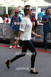 Jessica Michibata (JPN), girlfriend of Jenson Button (GBR) McLaren. 02.11.2014. Formula 1 World Championship, Rd 17, United States Grand Prix, Austin, Texas, USA, Race Day.