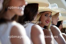 Grid girls. 02.11.2014. Formula 1 World Championship, Rd 17, United States Grand Prix, Austin, Texas, USA, Race Day.