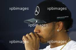 Lewis Hamilton (GBR), Mercedes AMG F1 Team at the FIA Press Conference 30.10.2014. Formula 1 World Championship, Rd 17, United States Grand Prix, Austin, Texas, USA, Preparation Day.