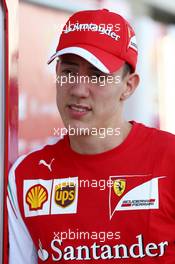 Raffaele Marciello (ITA) Ferrari Academy Driver. 30.10.2014. Formula 1 World Championship, Rd 17, United States Grand Prix, Austin, Texas, USA, Preparation Day.
