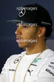 Lewis Hamilton (GBR), Mercedes AMG F1 Team at the FIA Press Conference 30.10.2014. Formula 1 World Championship, Rd 17, United States Grand Prix, Austin, Texas, USA, Preparation Day.