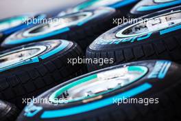 Pirelli tyres. 30.10.2014. Formula 1 World Championship, Rd 17, United States Grand Prix, Austin, Texas, USA, Preparation Day.