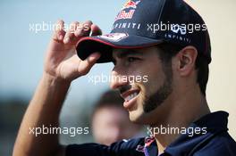 Daniel Ricciardo (AUS) Red Bull Racing. 30.10.2014. Formula 1 World Championship, Rd 17, United States Grand Prix, Austin, Texas, USA, Preparation Day.