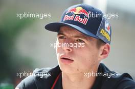 Max Verstappen (NLD) Scuderia Toro Rosso Test Driver. 30.10.2014. Formula 1 World Championship, Rd 17, United States Grand Prix, Austin, Texas, USA, Preparation Day.