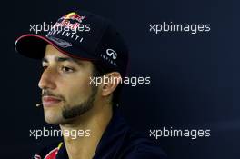 Daniel Ricciardo (AUS), Red Bull Racing at the FIA Press Conference 30.10.2014. Formula 1 World Championship, Rd 17, United States Grand Prix, Austin, Texas, USA, Preparation Day.