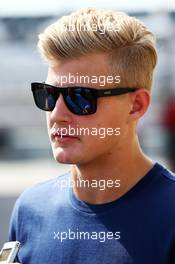 Marcus Ericsson (SWE) Caterham. 30.10.2014. Formula 1 World Championship, Rd 17, United States Grand Prix, Austin, Texas, USA, Preparation Day.