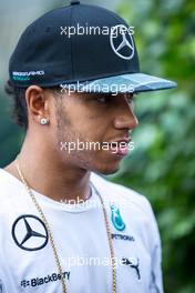 Lewis Hamilton (GBR) Mercedes AMG F1. 30.10.2014. Formula 1 World Championship, Rd 17, United States Grand Prix, Austin, Texas, USA, Preparation Day.