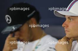 Valtteri Bottas (FIN), Williams F1 Team at the FIA Press Conference 30.10.2014. Formula 1 World Championship, Rd 17, United States Grand Prix, Austin, Texas, USA, Preparation Day.