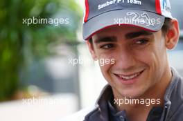 Esteban Gutierrez (MEX) Sauber. 30.10.2014. Formula 1 World Championship, Rd 17, United States Grand Prix, Austin, Texas, USA, Preparation Day.