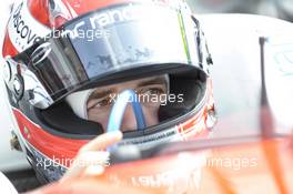 Dennis van de Laar (NED) Prema Powerteam Dallara F312 Mercedes 02.05.2014. FIA F3 European Championship 2014, Round 2, Qualifying, Hockenheim, Germany