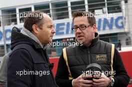 Gerhard Berger (AUT) 03.05.2014. FIA F3 European Championship 2014, Round 2, Race 1, Hockenheim, Germany