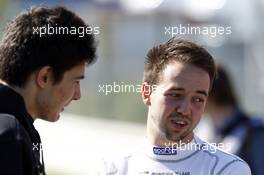 fEsteban Ocon (FRA) Prema Powerteam Dallara F312 – Mercedes and Dennis van De Laar (NED) Prema Powerteam Dallara F312 – Mercedes 04.05.2014. FIA F3 European Championship 2014, Round 2, Race 2, Hockenheim, Germany