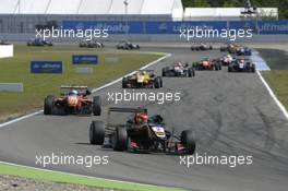 Esteban Ocon (FRA) Prema Powerteam Dallara F312 Mercedes 04.05.2014. FIA F3 European Championship 2014, Round 2, Race 3, Hockenheim, Germany