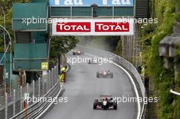 Start Race 2, Esteban Ocon (FRA) Prema Powerteam Dallara F312 – Mercedes 11.05.2014. FIA F3 European Championship 2014, Round 3, Race 2, Pau, France
