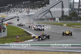 Max Verstappen (NED) VAN AMERSFOORT RACING Dallara F312 Volkswagen 16.08.2014. FIA F3 European Championship 2014, Round 9, Race 1, Nürburgring, Nürburg