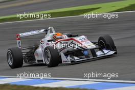 Alexander Toril (ESP) THREEBOND with T-SPORT Dallara F312 NBE 17.10.2014. FIA F3 European Championship 2014, Round 11, Free Practice, Hockenheimring, Hockenheim