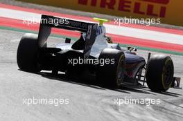 Race 1, Johnny Cecotto Jr. (VEN) Trident 21.06.2014. GP2 Series, Rd 4, Spielberg, Austria, Saturday.